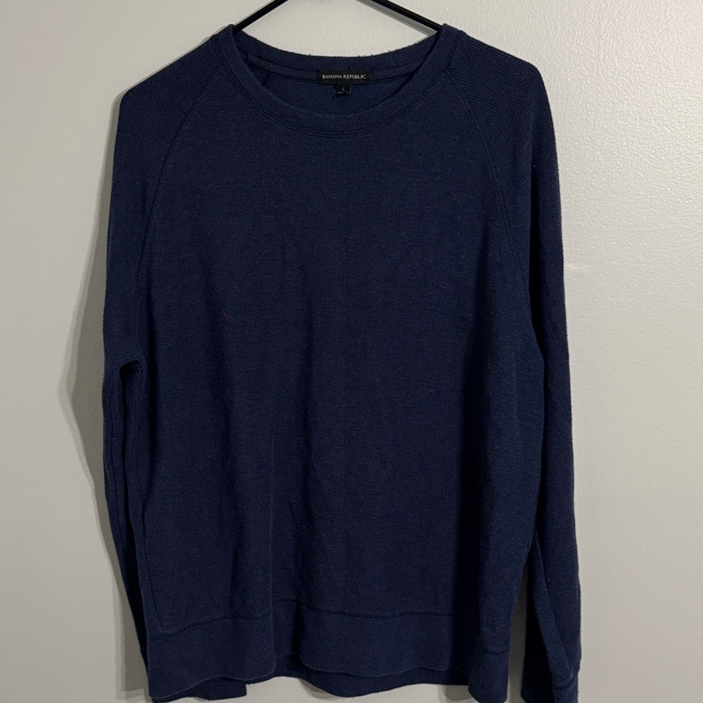 Banana Republic Navy Knit Sweater